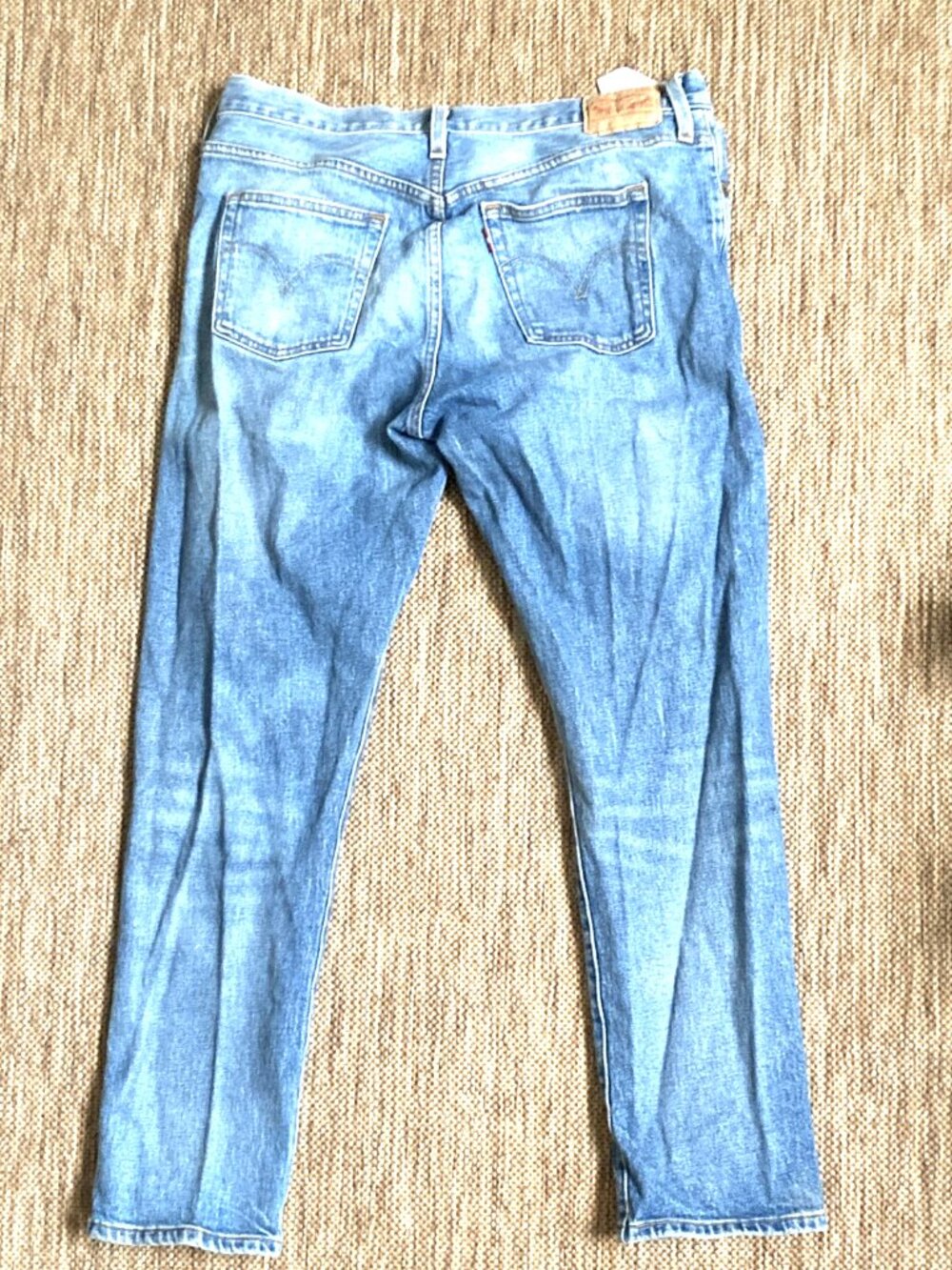 Levi's Women's 28 Skinny Jeans Blue Light Wash Denim 5 Pocket Solid